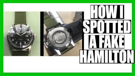 how to tell a fake hamilton watch|hamilton khaki field reference.